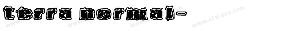 Terra Normal字体转换